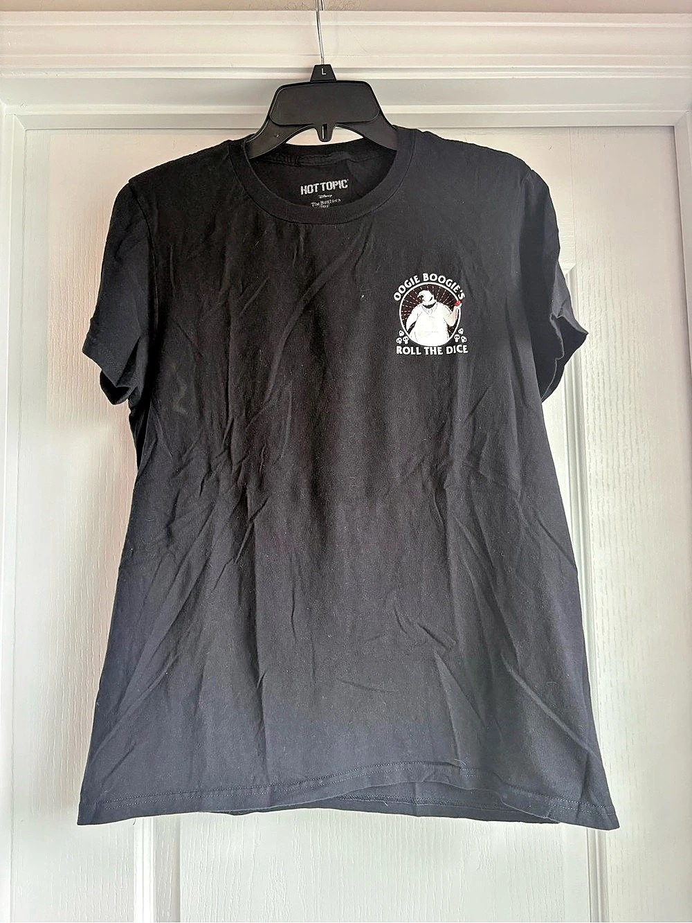 Hot Topic Disney The Nightmare Before Christmas Oogie Boogie Roll the Dice Shirt